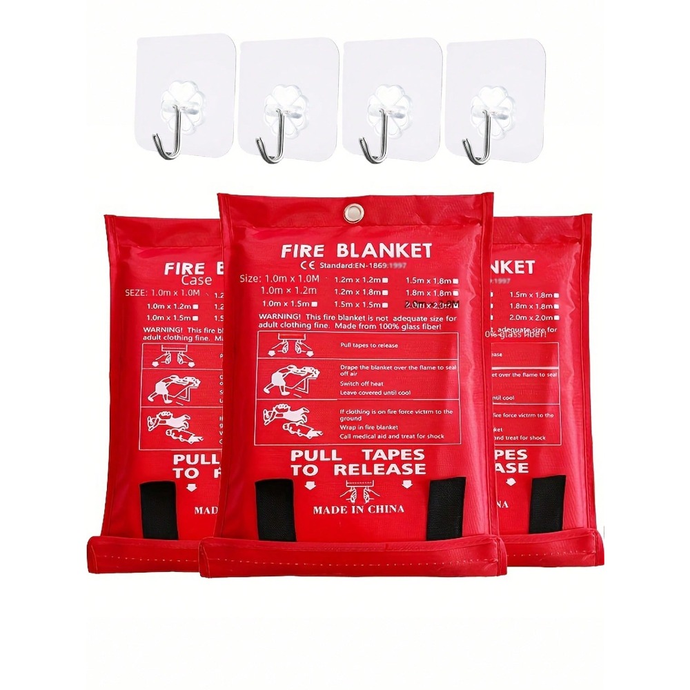 Fire Blanket Kitchen - 화재 담요 39.37 X 39.37 인치