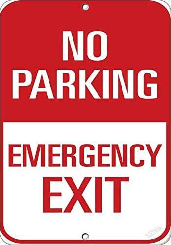 Emergency Exit Sign - 거리 표지판 경고판 주차 금지 비상구