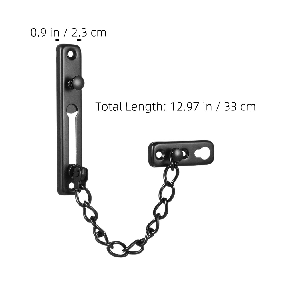 2개입 스테인리스 스틸 도어 체인 잠금장치, 견고한 안 - Security Chain Door 리뷰 및 가격