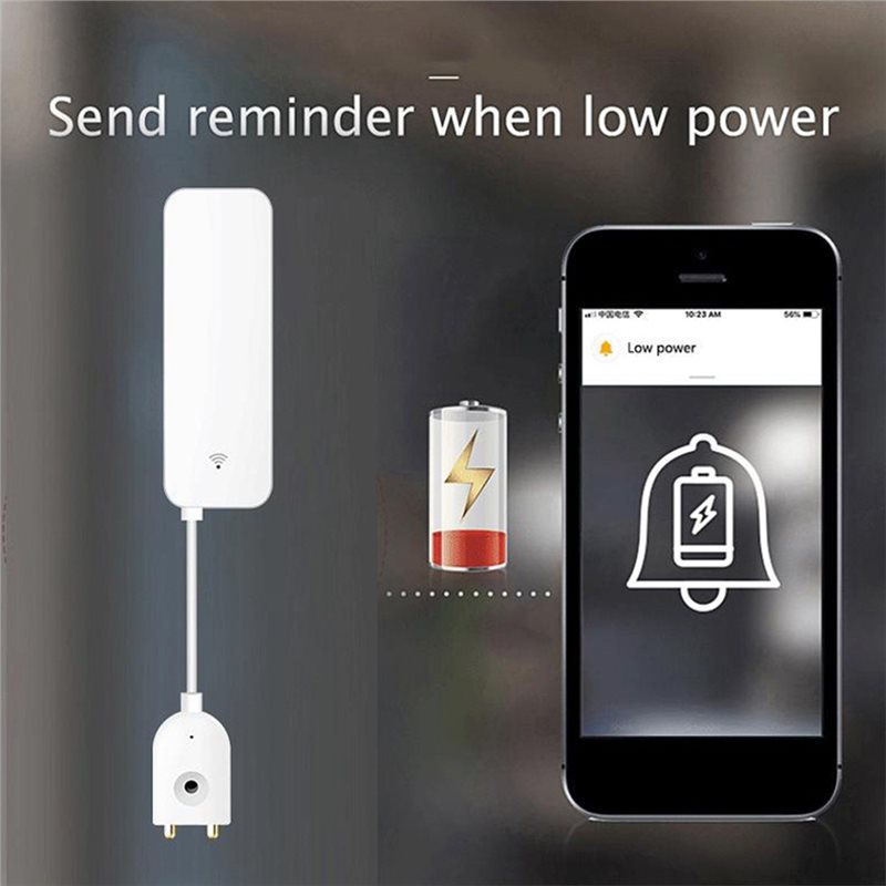 DTEN-Tuya WIFI 스마트 누수 센서 물 넘침  - Water Alarm Sensor 리뷰 및 가격