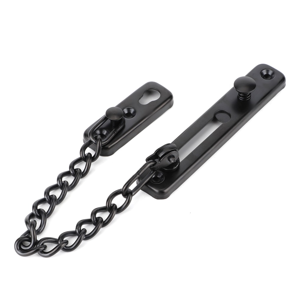 스테인레스 스틸 스테인레스 스틸 도어 보안 체인 블랙, - Security Chain Door 리뷰 및 가격